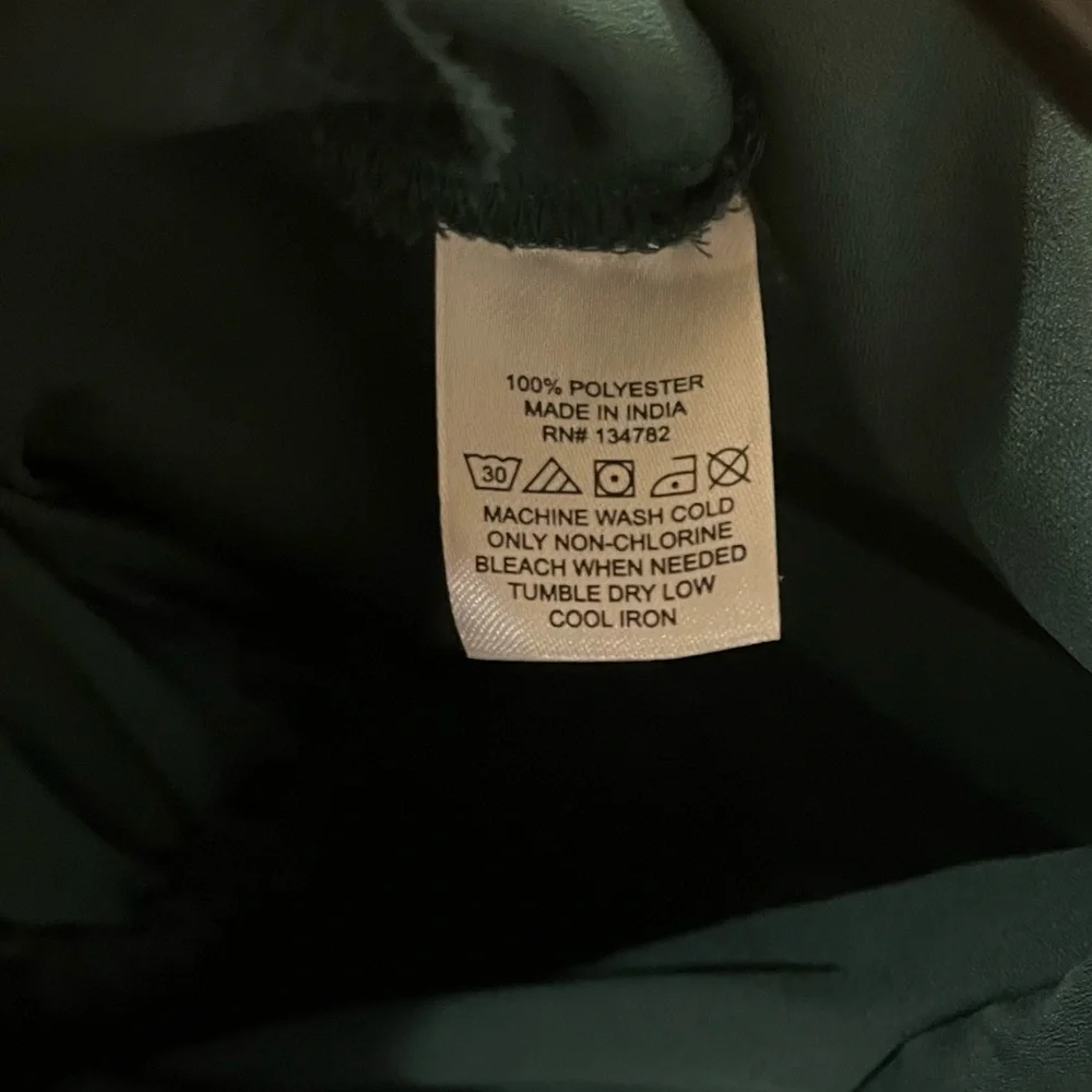 Hint of Blush Dark Green Women's Jumpsuit - Picture 2 of 3